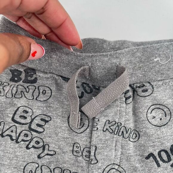 Garanimals Baby Boy’s Grey Be Kind, Be Happy, Be Cool Terry Shorts Size 24M - Picture 5 of 10